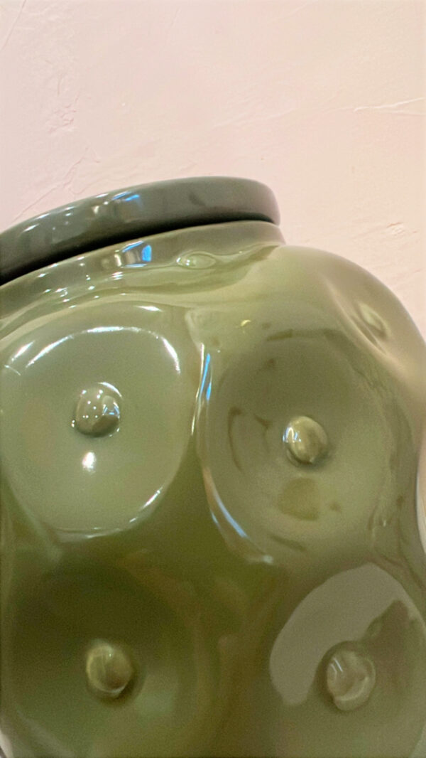 vase pot opjet goutty kaki