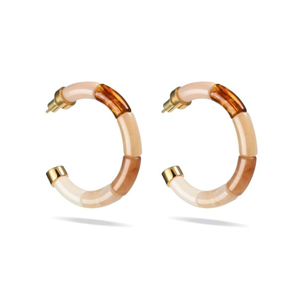 boucle d'oreille bola cafe parabaya