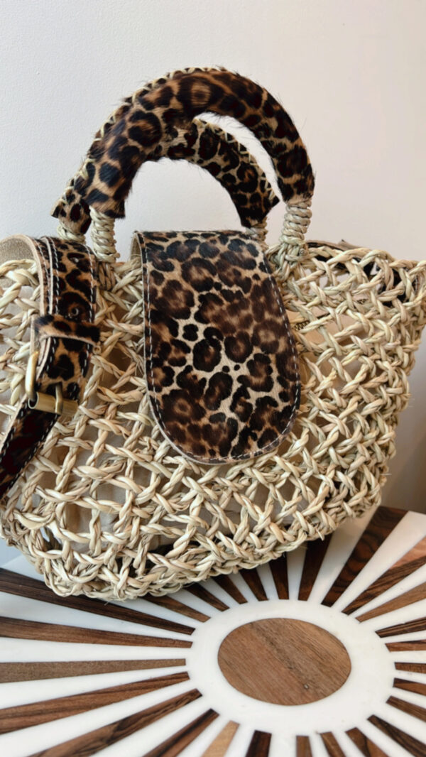 panier léopard