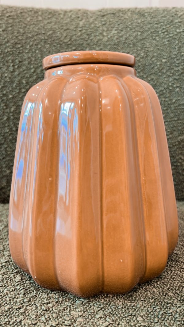 vase pot opjet marron