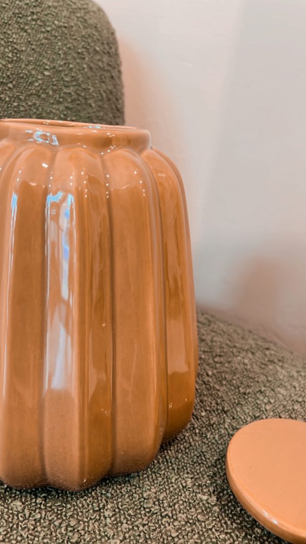 vase pot ondule