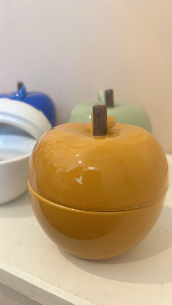 bougie pomme safran