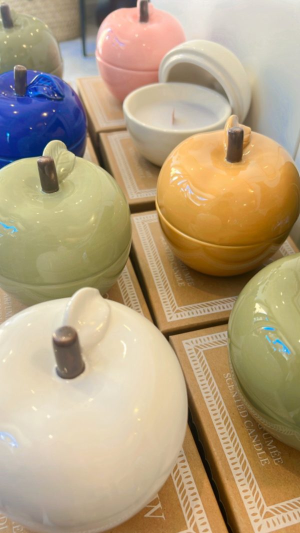 bougie pomme opjet