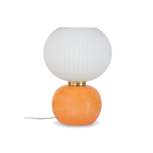 lampe boule striée