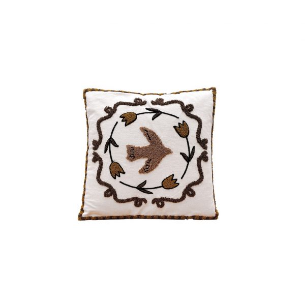 coussin oiseau opjet