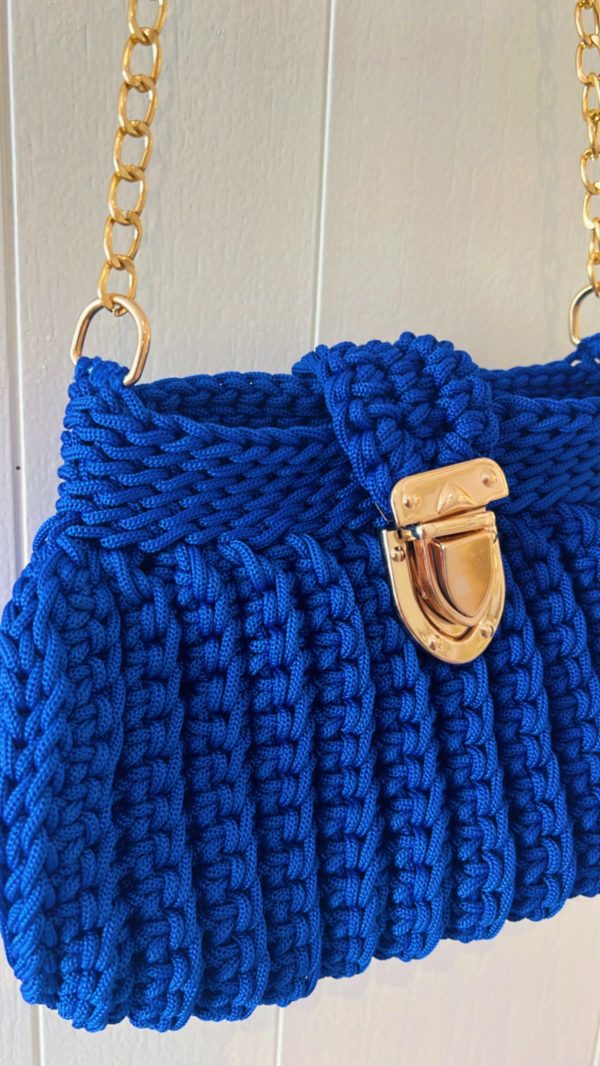 sac bleu majorelle en nylon