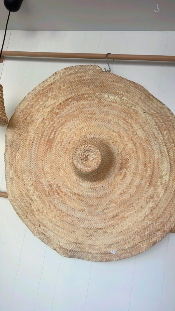 chapeau feuille de palmiers artisanat marocain