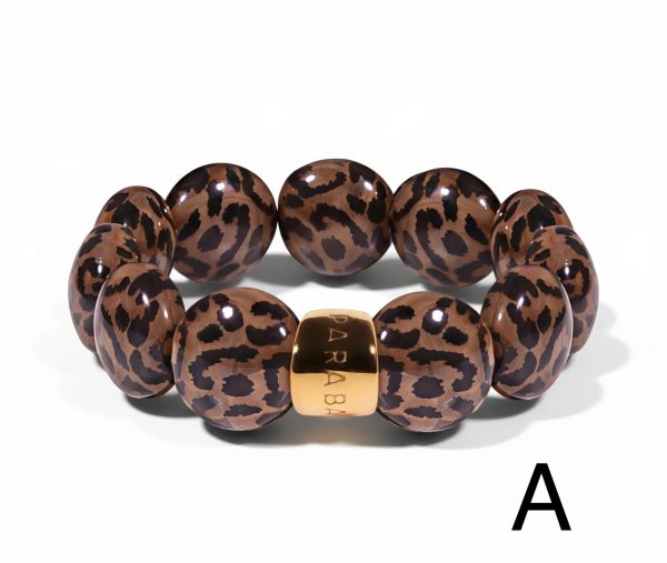 bombom feli parabaya léopard bracelet