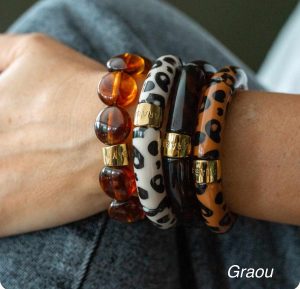 bracelet léopard graou parabaya