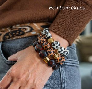bracelet graou parabaya léopard