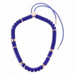 collier parabaya bleu majorelle